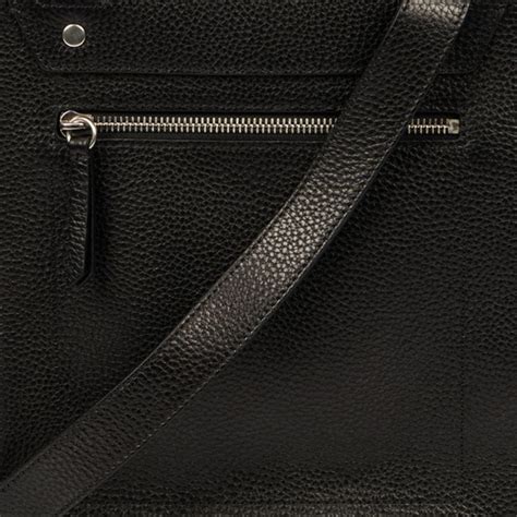 Chiltern leather satchel Mulberry Black in Leather .